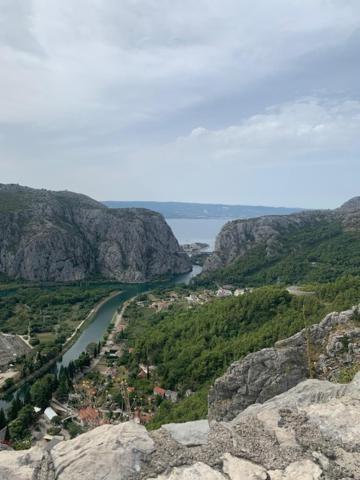 Panorama Sea View Apartment H Омиш Экстерьер фото